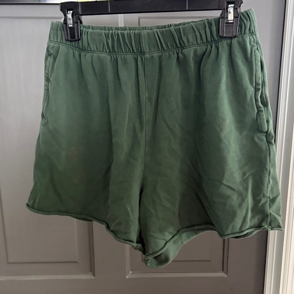 Aerie Forest Green Athletic Shorts